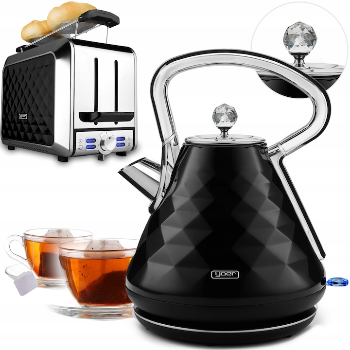 Fierbator de apa, 3000W, inox, 1.5m, pentru acasa si calatorii