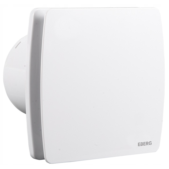 Ventilator de baie de uz casnic AXI 120 HT alb Higrostat Temporizator + clapeta