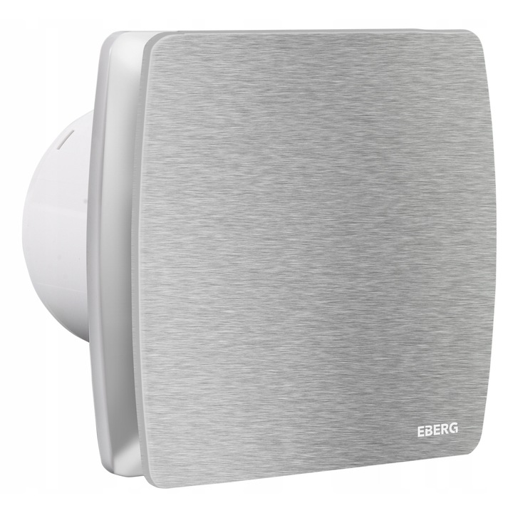Ventilator de baie EBERG AXI 100 Silver aluminiu periat Timer