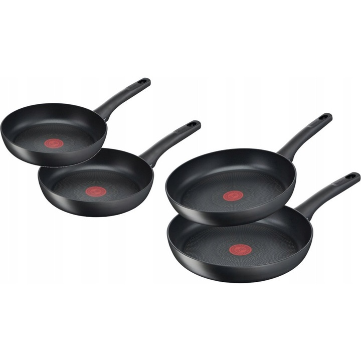 Set tigai Tefal Ultimate 20x30cm, 4 piese, neaderenta, titan, aluminiu