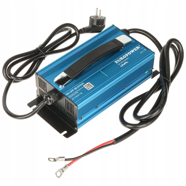 Incarcator EUROPOWER CHLFP/24/25 pentru acumulatori LiFePO4, 25A, 29.2V, 263x120x85mm