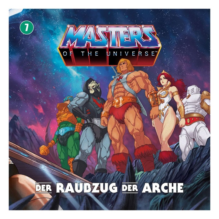 CD Radio Play Masters of the Universe: Odcinek 7 "Der Raubzug der Arche", Retrofabrik, 66 minute
