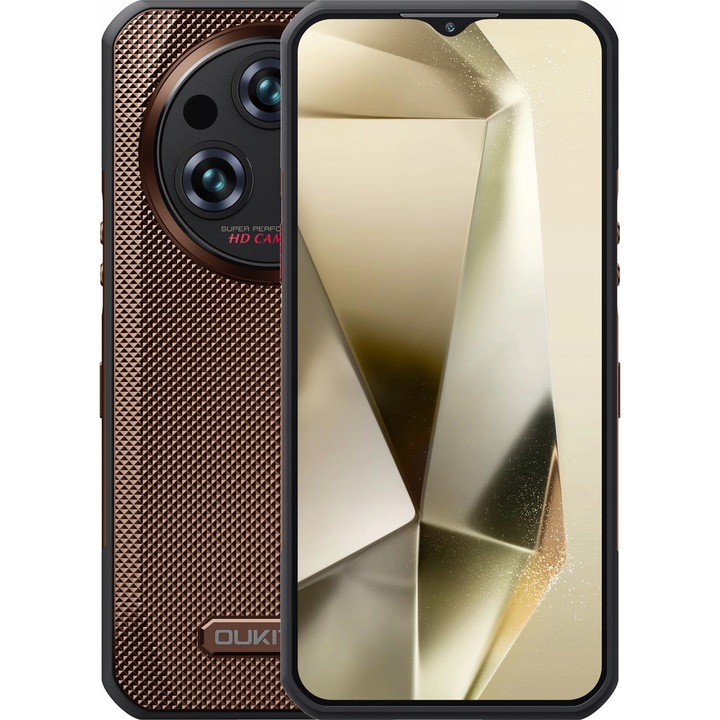 Smartphone Oukitel WP35 V2 8GB 256GB 6,6" 11000mAh 108MP Auriu