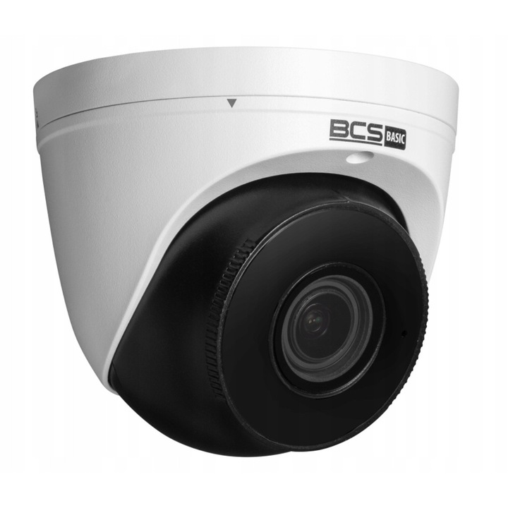 Камера за наблюдение BCS BCS-B-EIP45VSR3(2.0), 5 Mpx, 2.8 ... 12 mm, бяло/черно, IP67, 129x110mm
