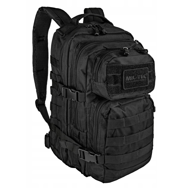 Rucsac tactic, Mil-Tec, 20L, waterproof, 42x20x25cm, negru