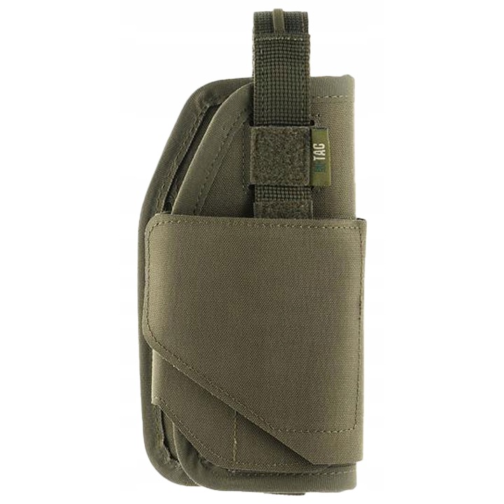 Toc universal M-Tac Elite, verde, pentru pistol, dimensiuni reglabile, sistem MOLLE