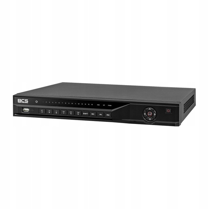 Inregistrator IP BCS-L-NVR1602-A-4K, 16 porturi PoE, 32Mpx, 130W