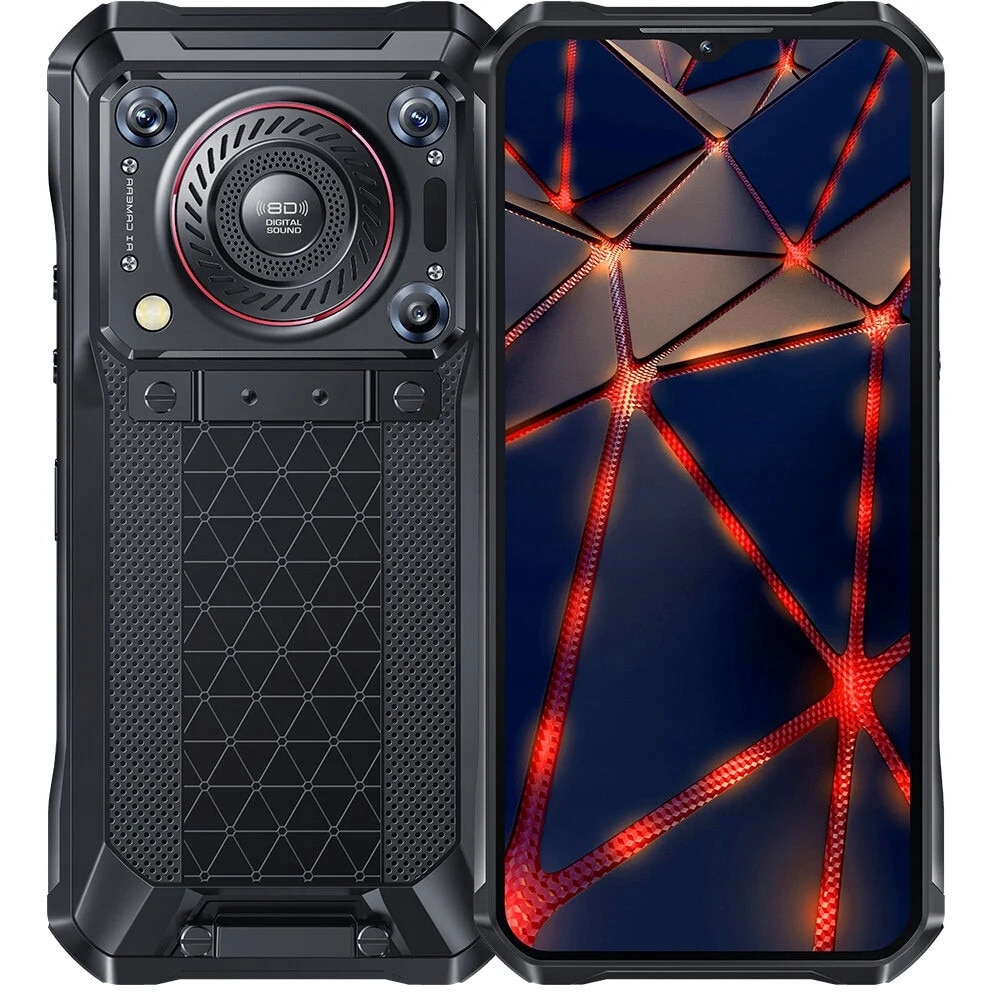 OUKITEL C57 S 8GB/64GB ブラック Telefon Mobil OUKITEL C57S, Android 14, 8GB+64GB, Ecran 6.52 inchi