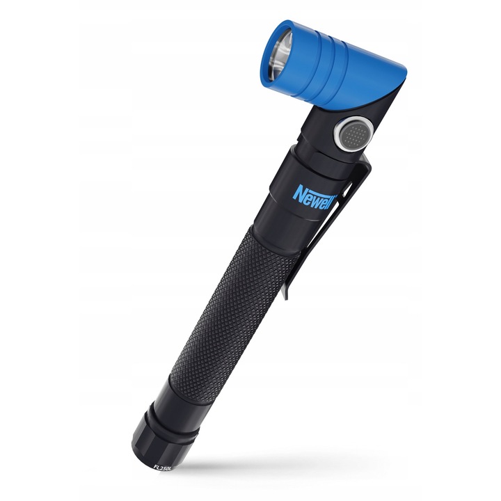 Newell FL250L USB-C тактически фенер, 250 lm, подвижна глава, IP54, 17x141mm