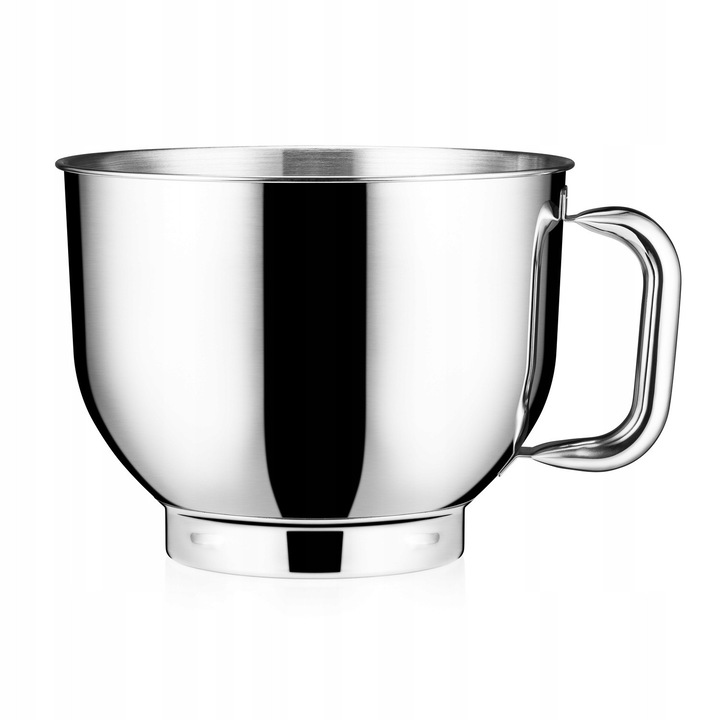 Bol pentru robot planetar cu functie de incalzire, Transa Electronics, inox, 6 litri, 18x23,5cm