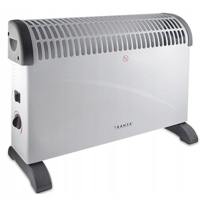 Convector electric SimplyHeat Transa Electronics, 2000W, 3 trepte de putere, termostat, 53x38,5x20cm