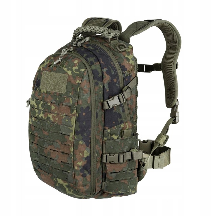Rucsac Direct Action DUST MkII, 20l, 2 compartimente, Flecktarn, 420x260x140mm
