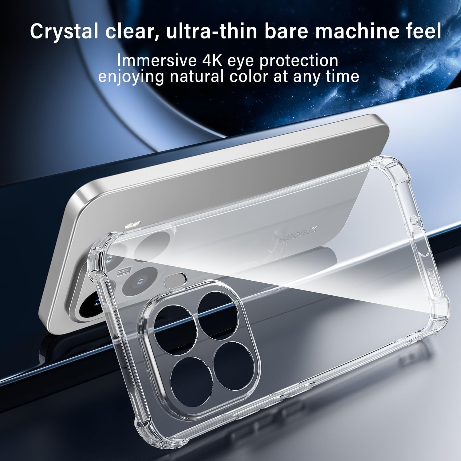 Husa pentru Oppo Find X9 Slim Anti-Shock 1.5mm reinforced 4 corners, transparenta