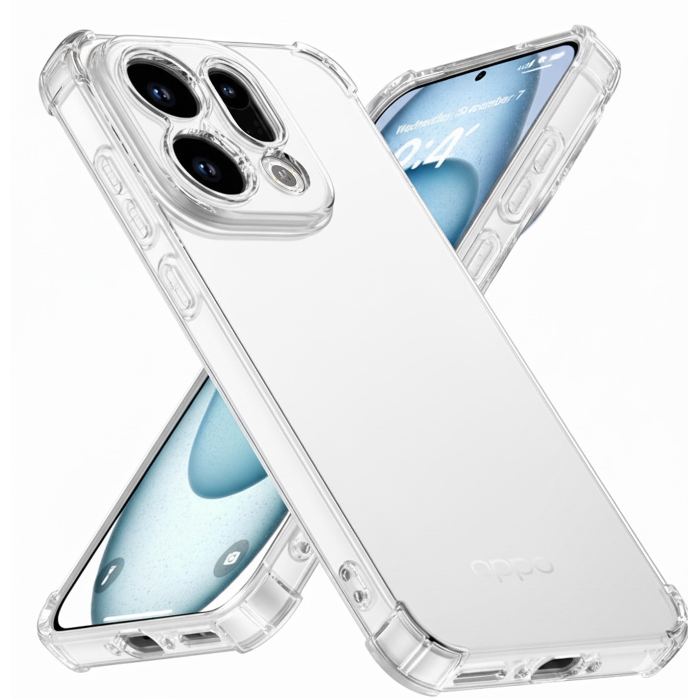 Husa pentru Oppo Find X9 Pro Slim Anti-Shock 1.5mm reinforced 4 corners, transparenta