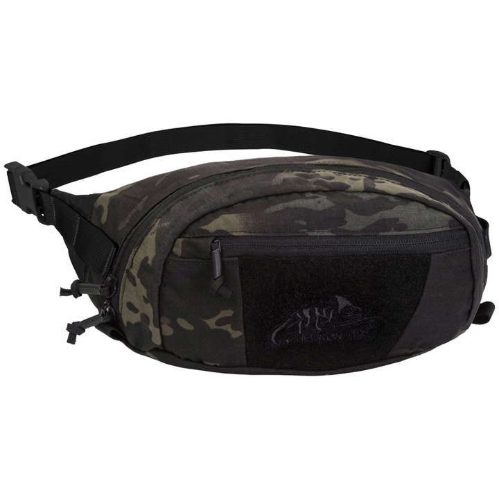 Helikon-Tex Bandicoot sporttáska, Multicam Black, 2,7 liter, 26x14x9cm, állítható 86-116cm
