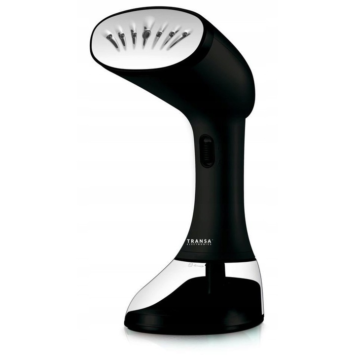 Parownica de imbracaminte Steammy Black, 1640W, 3 trepte de intensitate, 380ml, 11x16x26cm