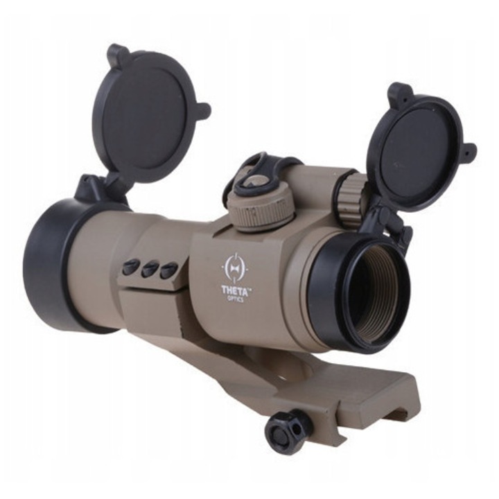 Replica vizor Theta Battle, metal, tan, 130mm, set complet cu accesorii