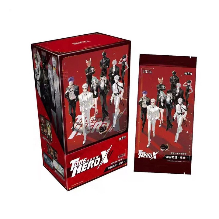 Joc de societate, Sakami Merchandise, To Be Hero X, set 16 pachete booster, multicolor