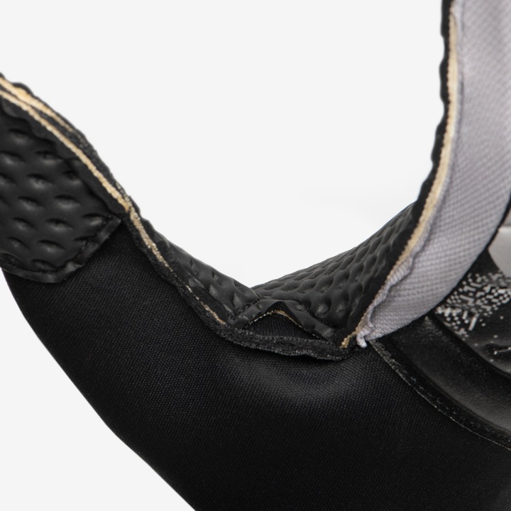 Футболни вратарски ръкавици f100 Superesist черно-сиви за възрастни 8, опушено черно