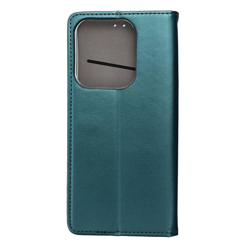 Husa pentru Xiaomi Redmi 15C flip smart case dark green