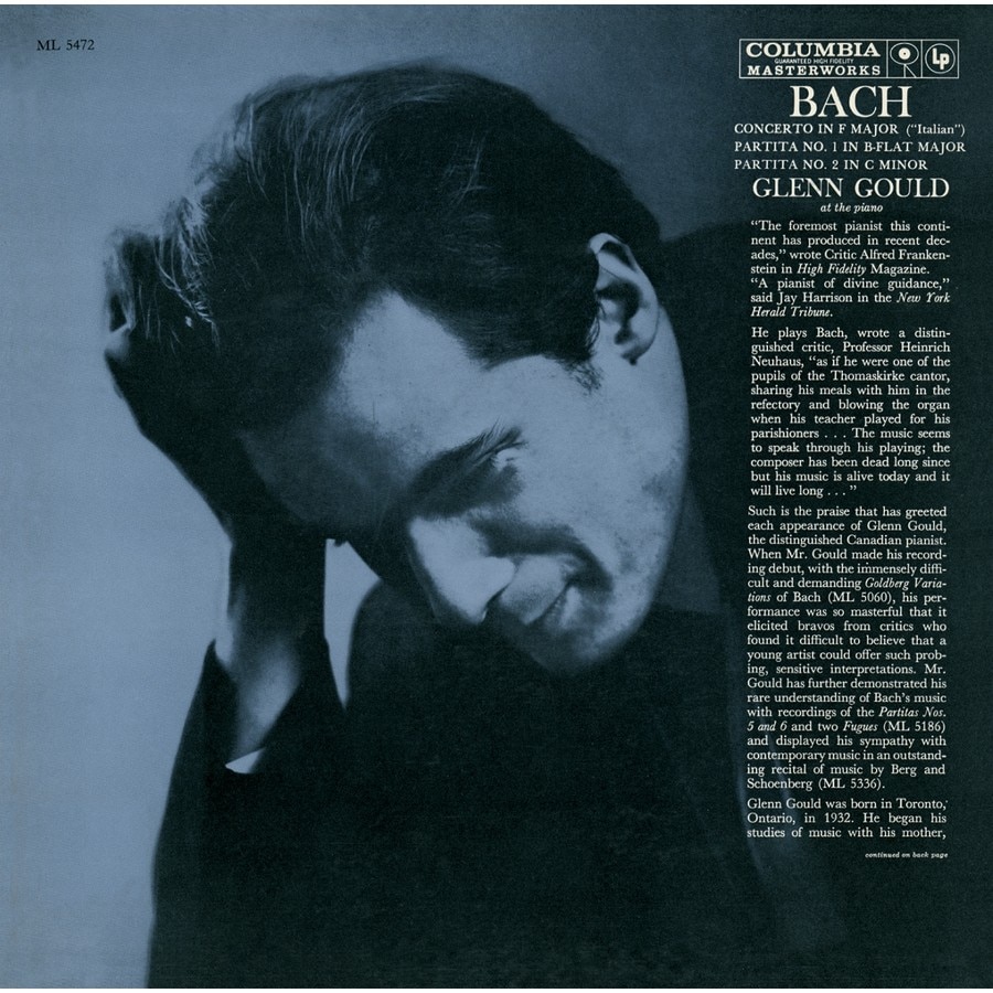 Glenn Gould-Italian Concerto In F Major & Partitas Nos. 1 & 2-Johann Sebastian Bach-CD