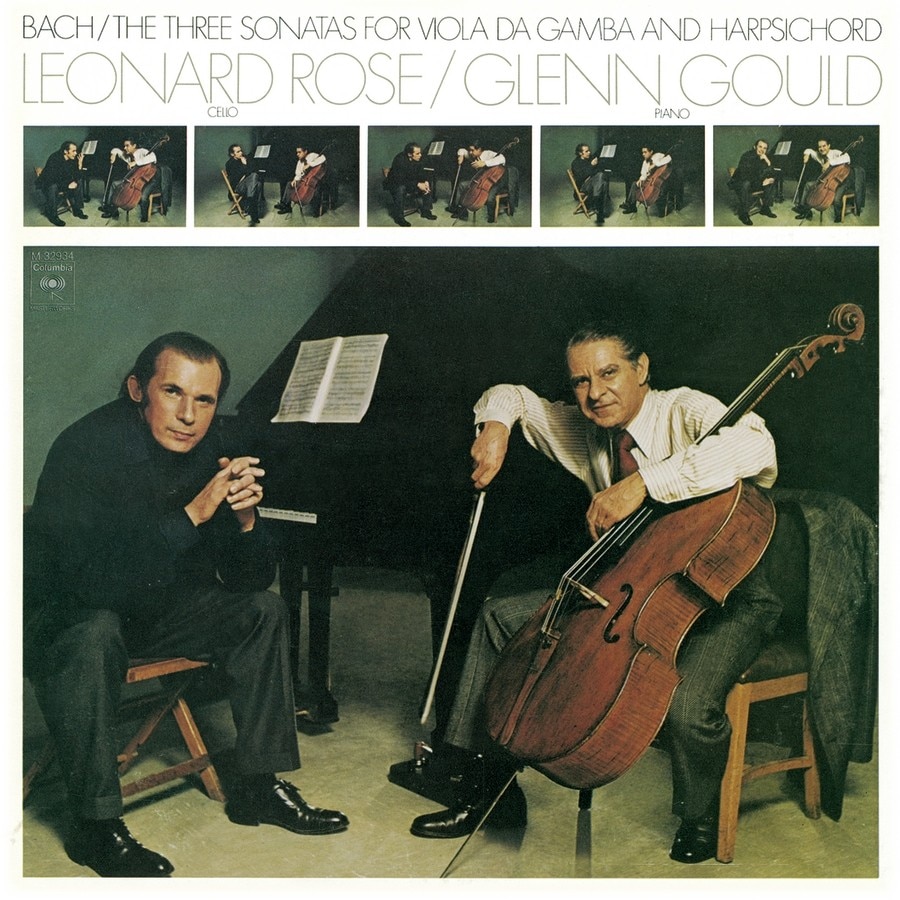 Glenn Gould-The Three Sonatas For Viola Da Gamba & Harpsichord-Johann Sebastian Bach-CD