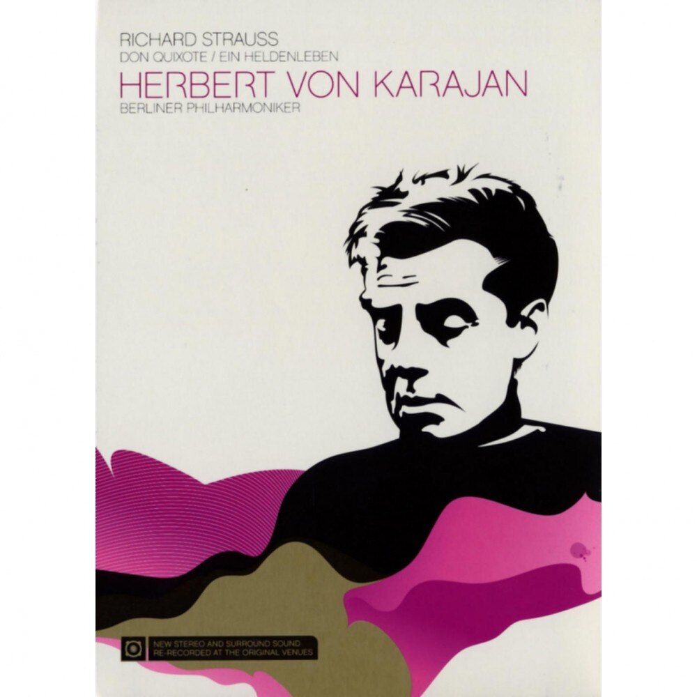 Herbert von Karajan-Don Quixote & Ein Heldenleben-Richard Strauss-DVD