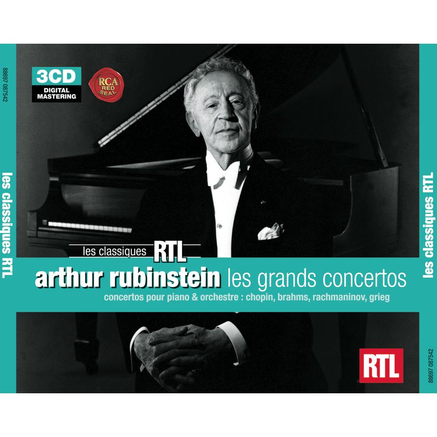 Arthur Rubinstein-Les Grands Concertos-Chopin, Brahms, Rachmaninov, Schumann-3CD