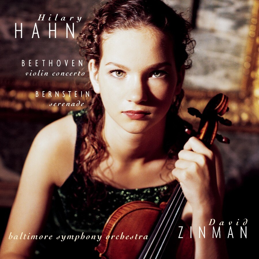 Hilary Hahn-Violin Concerto/Serenade-Beethoven, Bernstein-CD