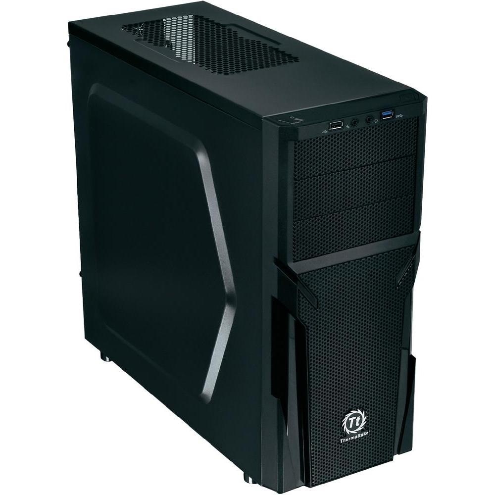 Carcasa Thermaltake Versa H21, ATX, Mid Tower, Fara sursa, Neagra