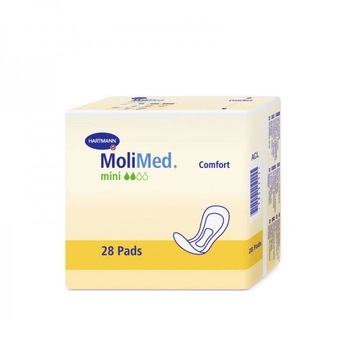 Absorbante pentru incontinenta Hartmann MoliMed Comfort, Mini, 28 buc Absorbante pentru incontinenta Hartmann MoliMed Comfort, Mini, 28 buc
