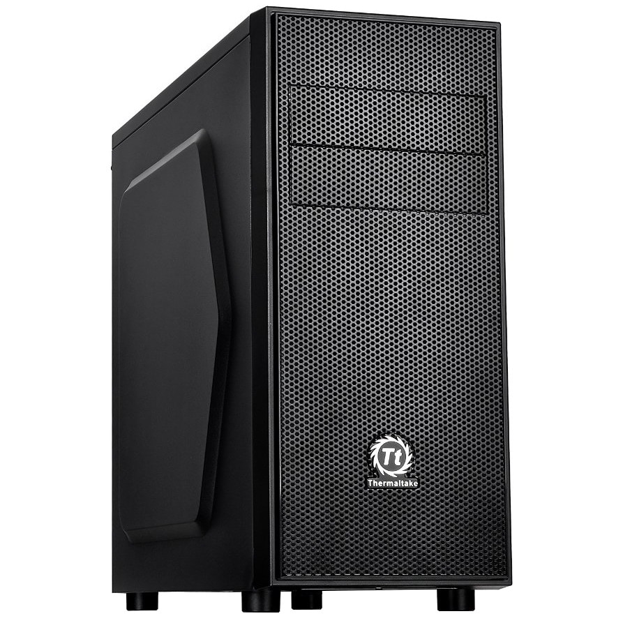 Carcasa Thermaltake Versa H24, ATX, Mid Tower, Fara sursa, Neagra