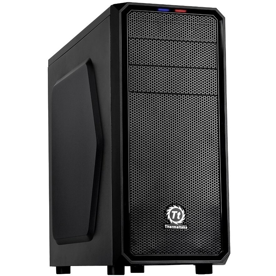 Carcasa Thermaltake Versa H25, ATX, Mid Tower, Fara sursa, Neagra