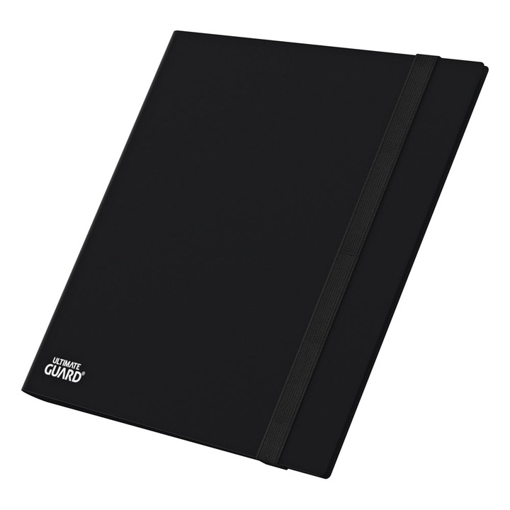 Portofoliu pentru carti, Ultimate Guard Flexxfolio 480, 20 pagini, dimensiuni 30x32x2.4cm, negru