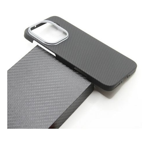 Husa de protectie Tip Kevlar (fibra aramida) pentru OPPO Find X9 PRO – Magnetica, Ultra-Slim, Anti-Alunecare, Protectie la Socuri, Negru Mat