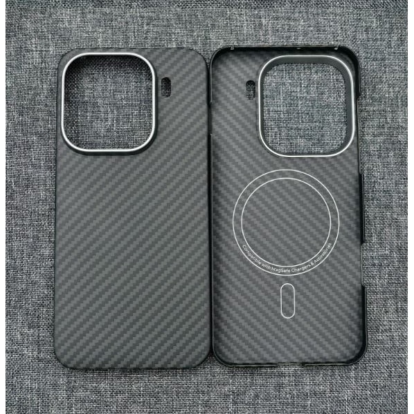 Husa de protectie Tip Kevlar (fibra aramida) pentru OPPO Find X9 PRO – Magnetica, Ultra-Slim, Anti-Alunecare, Protectie la Socuri, Negru Mat