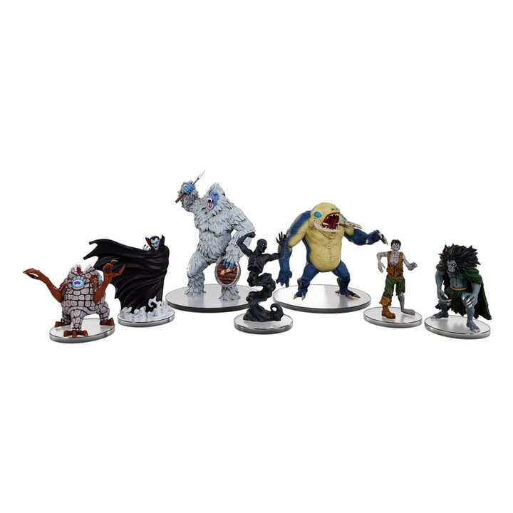 Set de figurine monstri, WizKids, multicolor
