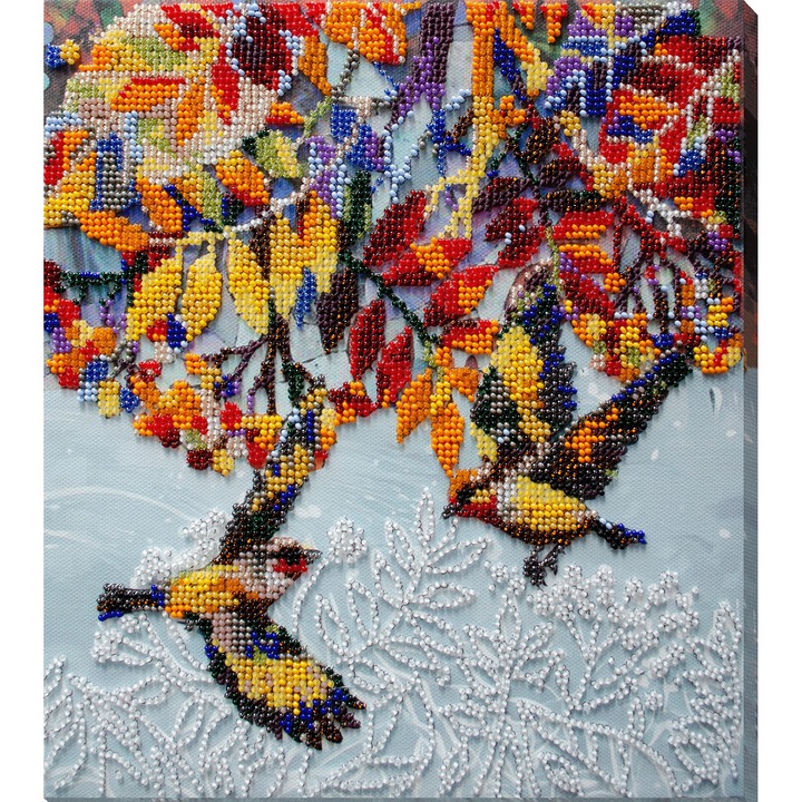 Set de broderie cu margele Abris Art "Sub calin" 23x26cm
