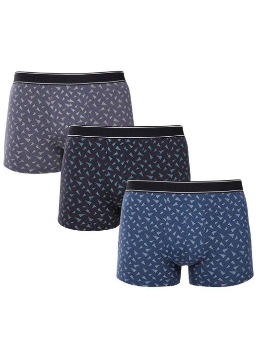 Set 3 boxeri barbati Andrie PS 5745, bumbac, multicolor