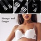 Set 6 Piese Bretele Invizibile, 1.5 cm Latime, Transparent, pentru Adulti