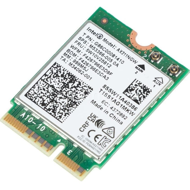 Intel Wi-Fi 6E AX211 hálózati kártya, Gig+2230 2x2 AX R2 6GHz+ AX211.NGWG
