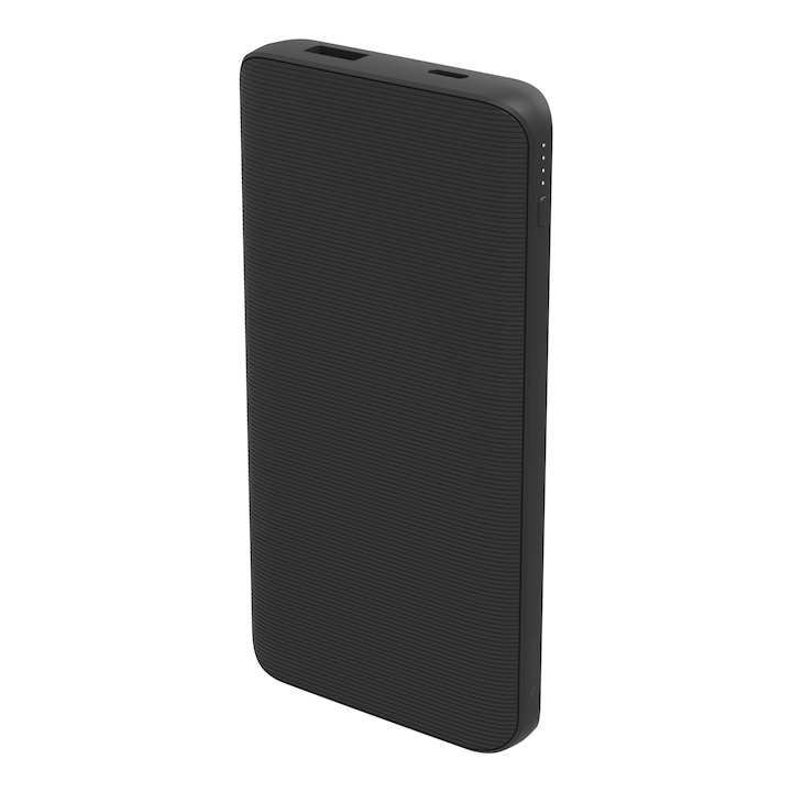Baterie externa Mophie essentials powerstation 10K, 10000 mAh, negru, 120x120x25mm