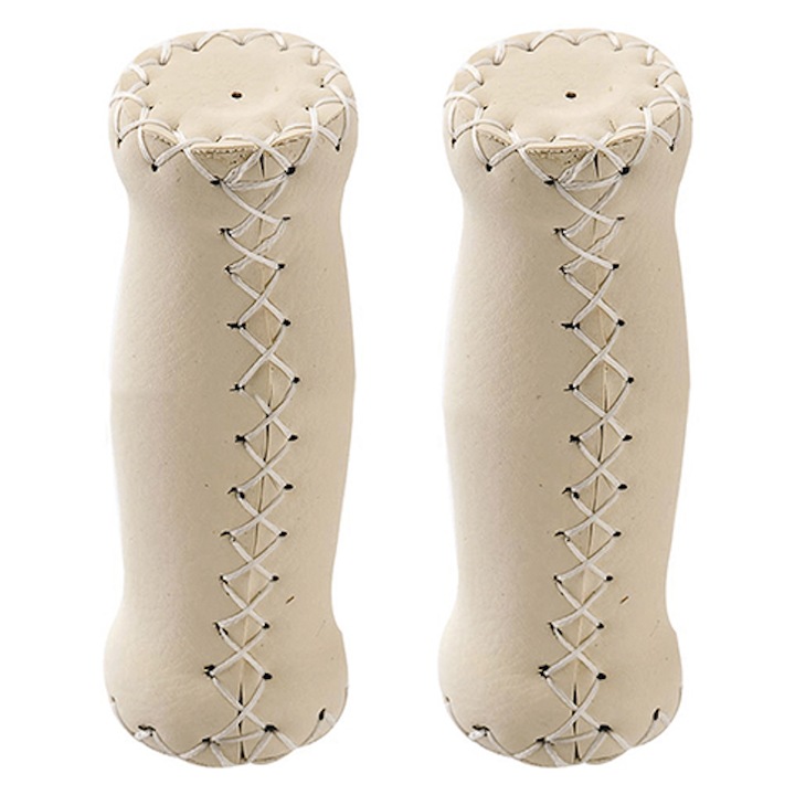 Manșoane pentru bicicletă Selle Monte Grappa 014, 2x90mm, crem, set de 2 bucăți