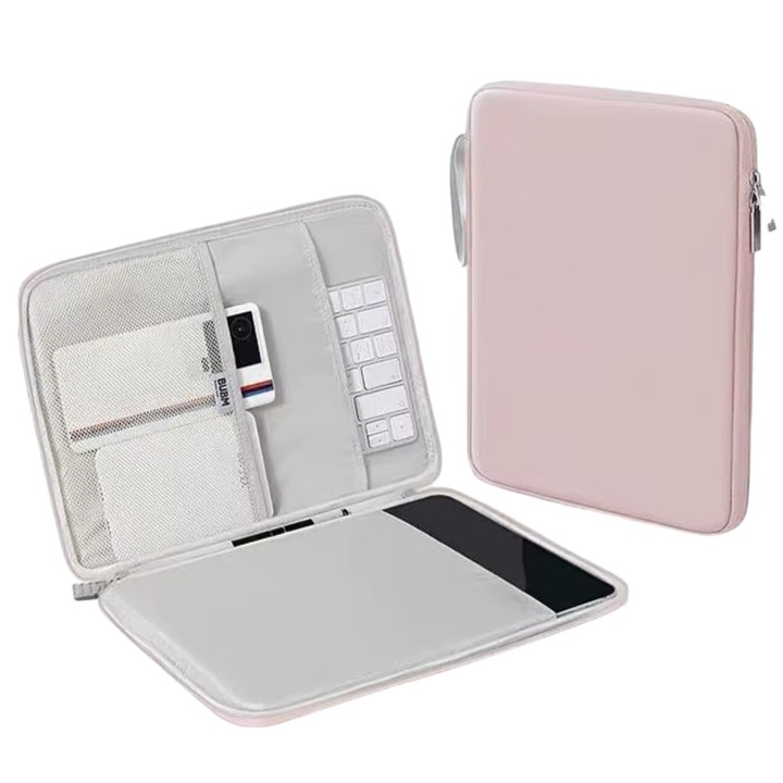 Husă tabletă EtuiTab 10-12 inci, impermeabilă, gri, 26x17x2cm