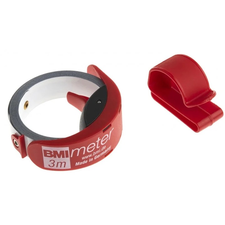 Рулетка със стопер BMI, BMI Meter, 3 m, Многоцветен