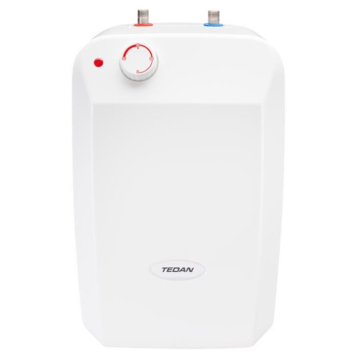 Електрически малолитражен бойлер TEDAN Mini Pro INOX 10 литра, под мивка, неръждаем, 2 kW