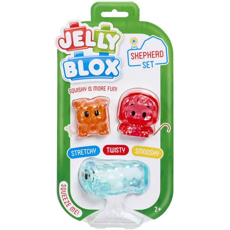 Set de joaca Jelly Blox - Prietenii de la ferma, 3 piese
