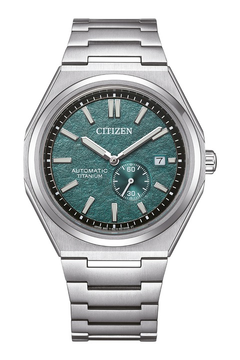 Ceas barbatesc Citizen Automatic, 41mm, 10ATM - 46363, Argintiu