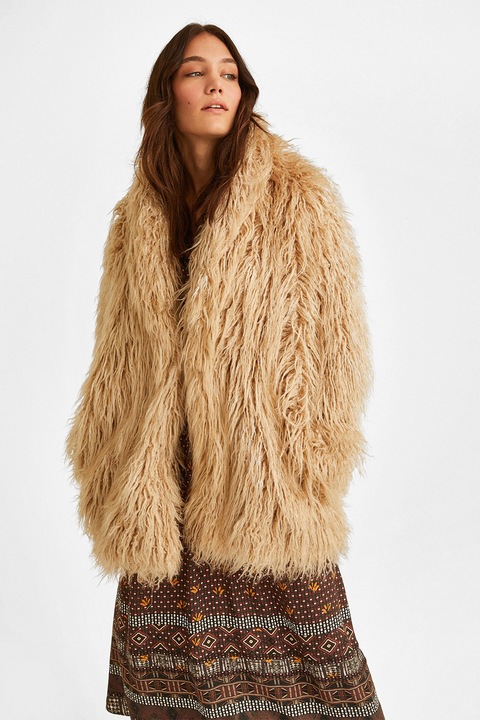 OXXO, Haina de blana sintetica, Bej, S