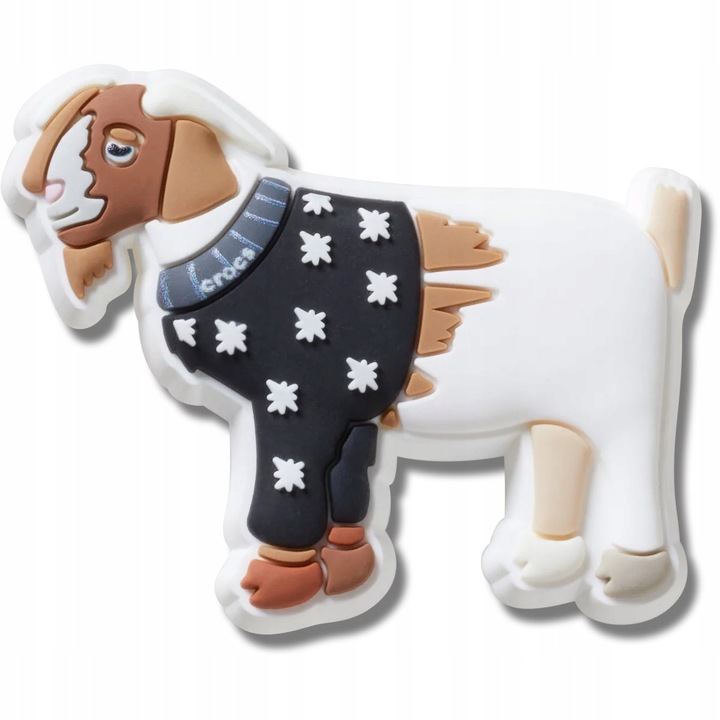 Crocs, Accesoriu incaltaminte Jibbitz, Festive Goat, 1 bucati, Multicolor